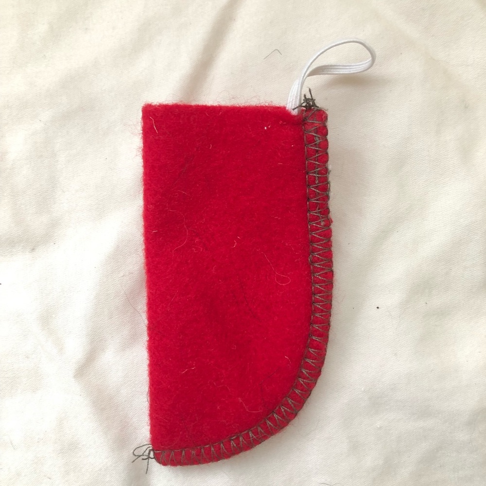 American Girl Doll Red Eyeglass Case/Sleeve